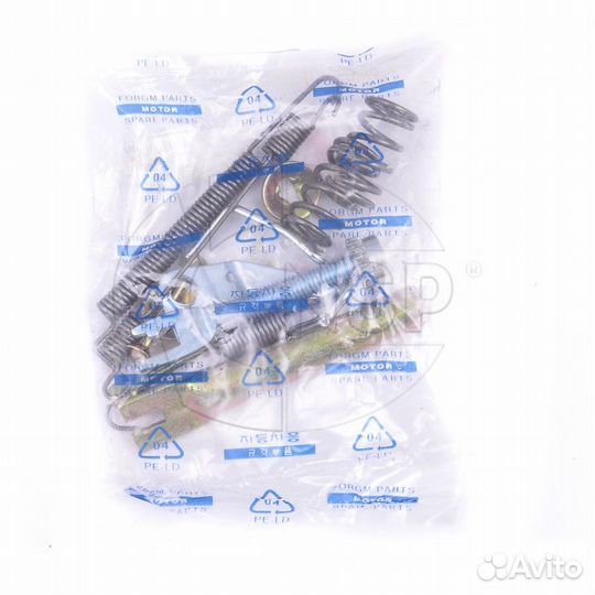 Ремкомплект колодок тормозных задних daewoo matiz