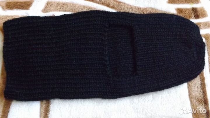 Балаклава шерстяная вязанная для рыбалки и охоты