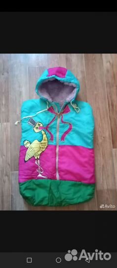 Конверт зимний на овчине