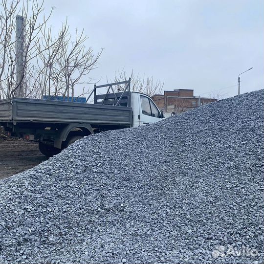 Щебень гравийный
