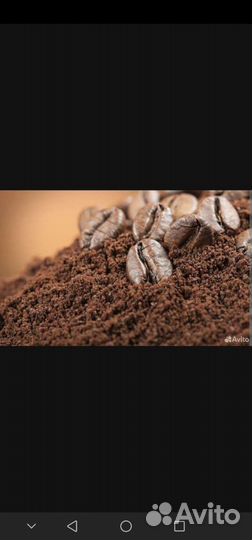 Кофейный жмых, кофейная гуща (испитый кофе)