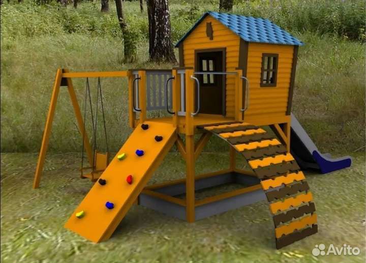 Детский спортивный комплекс уличный