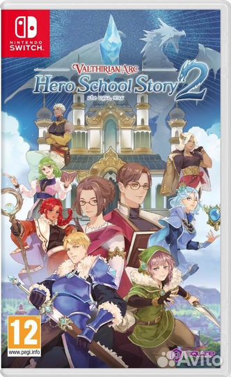 Valthirian Arc: Hero School Story 2 Nintendo Switch, английская версия