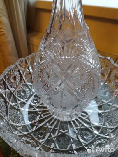 Графин хрустальный СССР