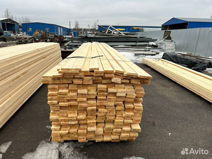 Доска сухая строганная сорт ав 25/150/6000