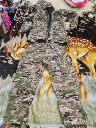 Защитный костюм, зимний, флис