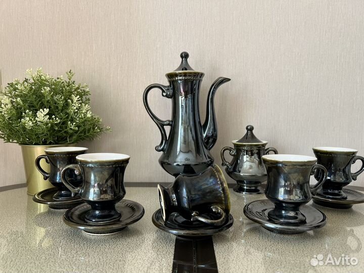 Кофейный сервиз керамика СССР