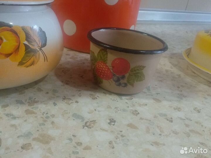 Эмалированная посуда из СССР