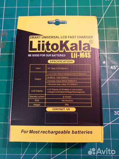 Зарядное устройство LiitoKala Lii-M4S