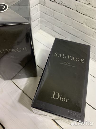 Туалетная вода dior Sauvage Elixir мужской