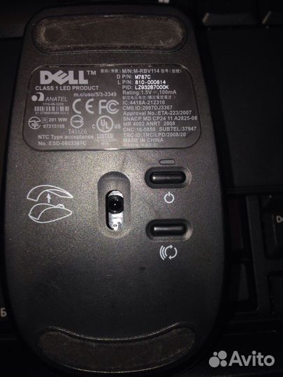 Беспроводные клавиатуры и мышки Dell Y-RBP-DEL4