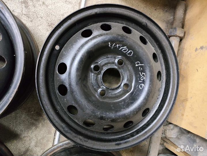 Диски r14 штамповка 4 на 100