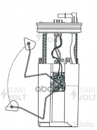 Модуль топливного насоса SFM 2302 startvolt