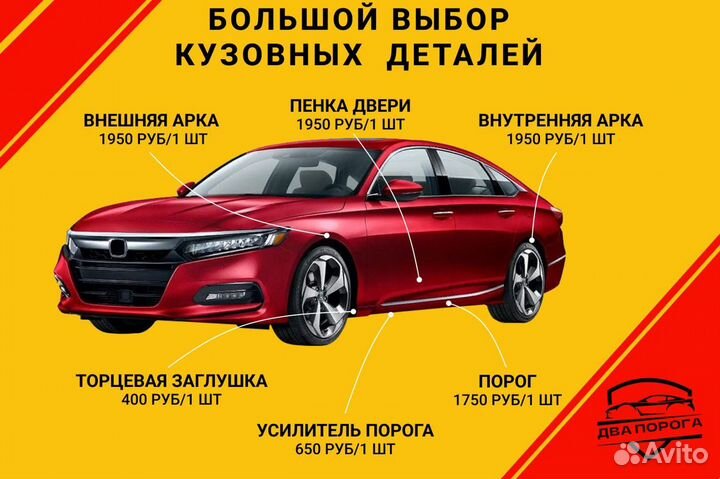 Ремонтные арки Ford Focus 2 Седан