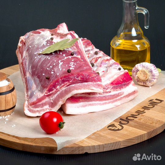 Мясо свинина домашняя. Без шкуры и сала