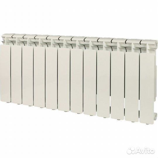 Алюминиевый секционный радиатор отопления Stout Br