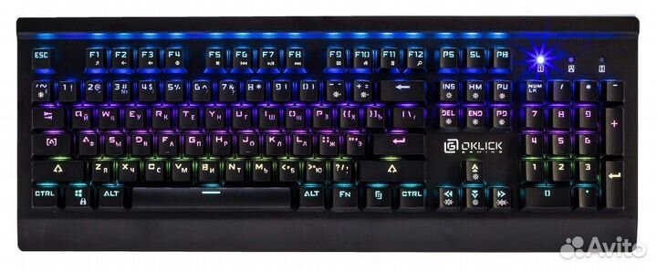 Игровая механическая клавиатура oklick 950g
