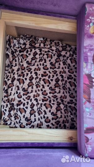 Детская кровать диван с мягкими бортиками