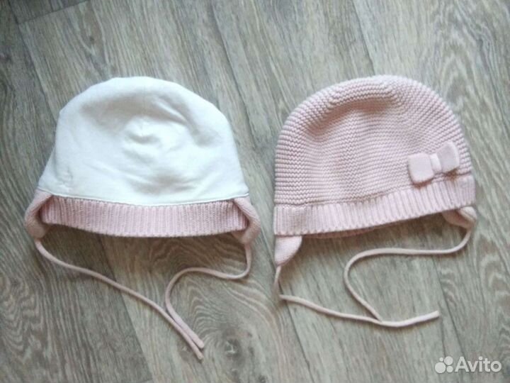 Шапки для девочек H&M p86/92