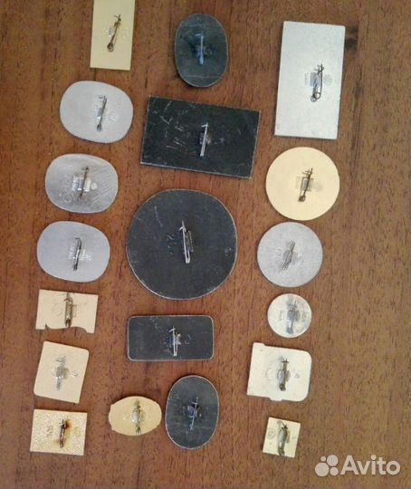 Советские значки разные серии