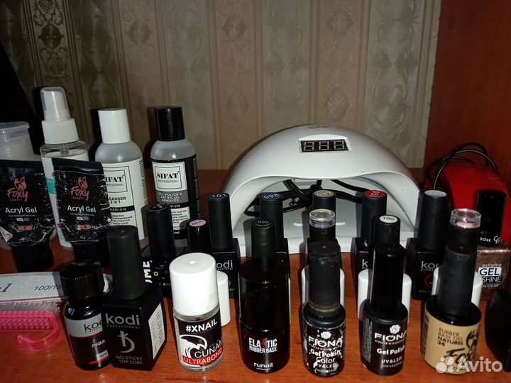 Все для маникюра набор (наращивание ногтей)