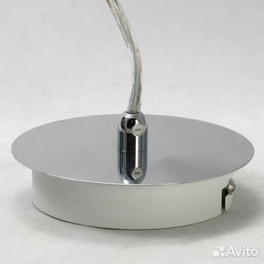 Люстра подвесная металл и пластик прованс