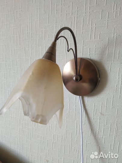 Настенный светильник бра 2 шт бу