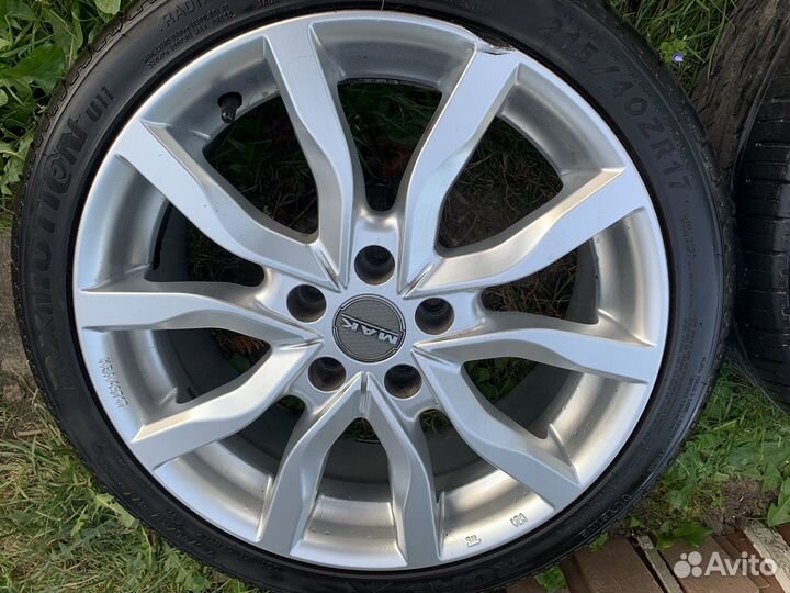 Колеса R17 на opel
