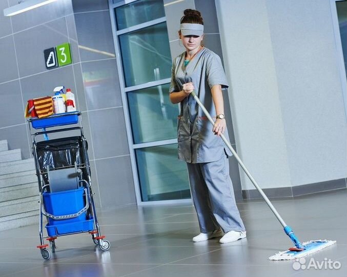 Уборщик(ца) подработка утреннее время