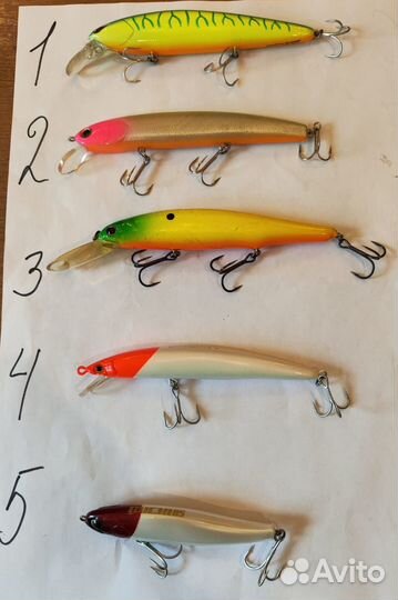 Воблера Nories. hmkl. hump. Daiwa. Savage Gear