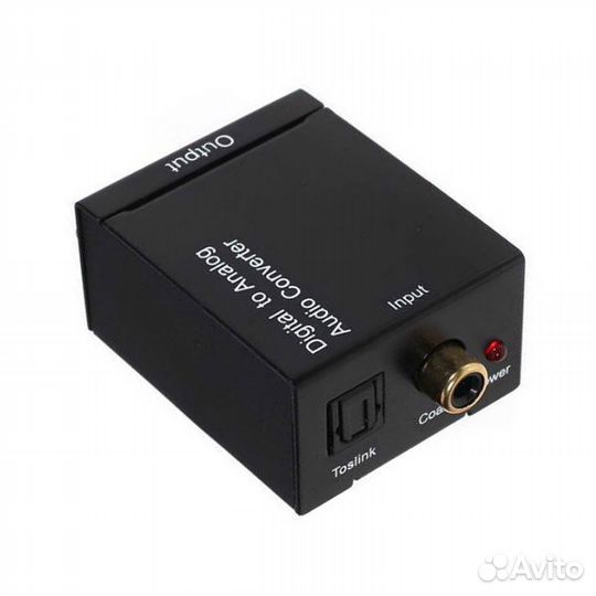 Аудио конвертер Toslink/Coaxial to Analog RCA