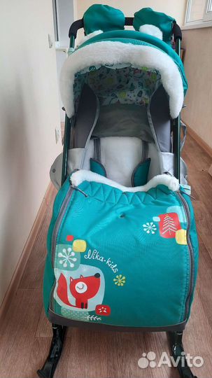 Коляска санки