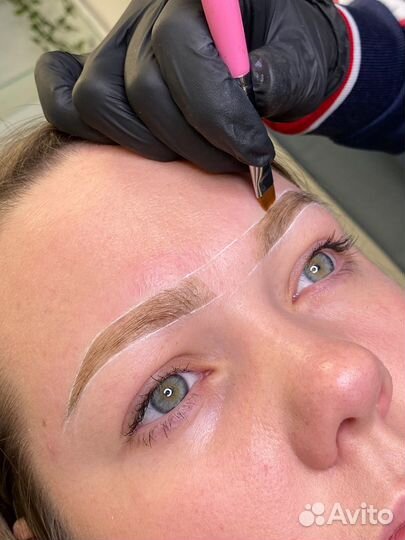 Ламинирование бровей ресниц
