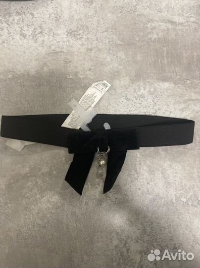 Пояс с бантиком новый для платья