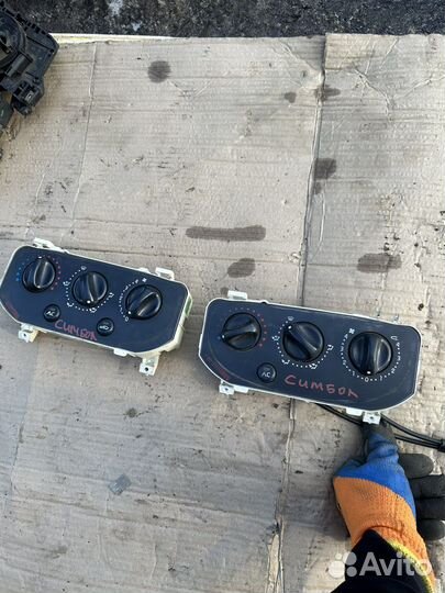 Блок управления печкой Renault Symbol