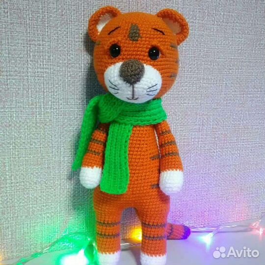 Вязаный тигр