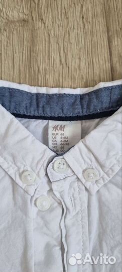 Рубашка белая H&M