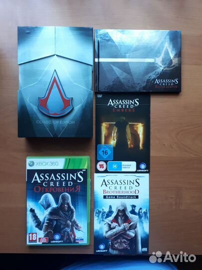 Коллекционки Assassin's Creed (Xbox 360)