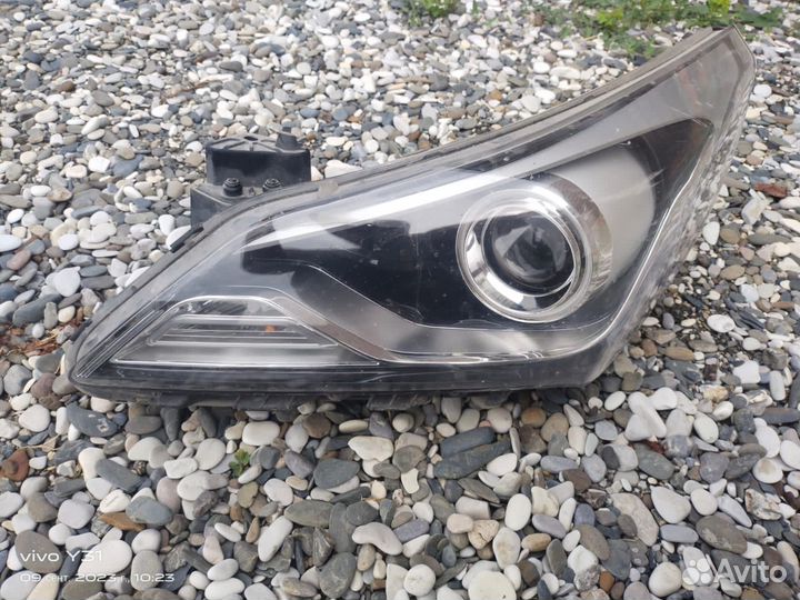 Hyundai solaris фара передняя левая