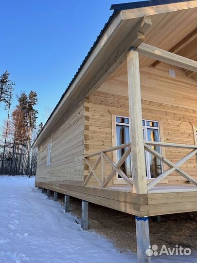 Дом из бруса 70 м2 / Ипотека