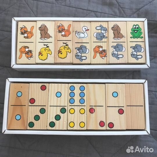 Детские игры (мемо, домино, конструктор)