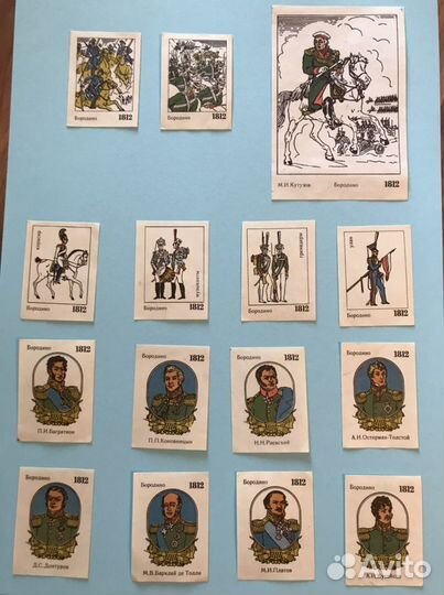 Наборы спичечных этикеток: