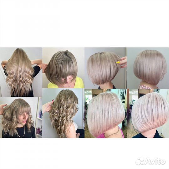 Окрашивание волос Стрижка Парикмахер Кератин