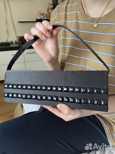 Клатч чёрный женский H&M