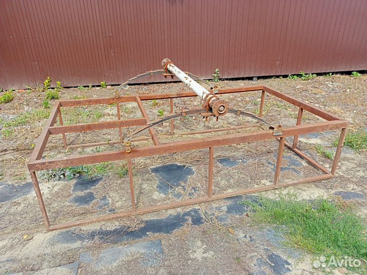 Легковой прицеп с документами