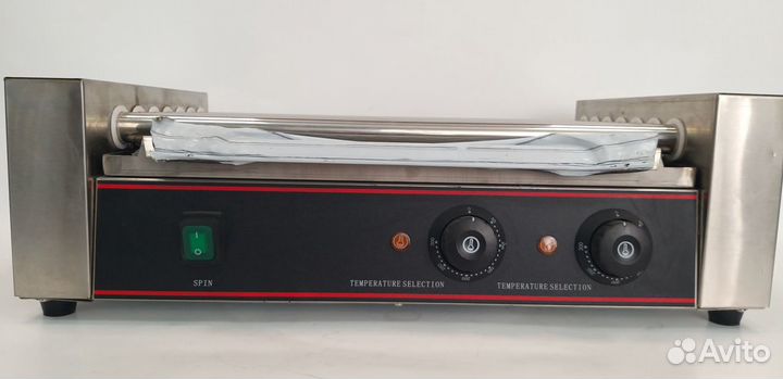 Гриль роликовый airhot аппарат для хот-догов Новый