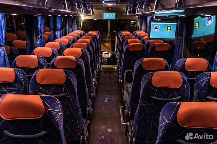 Доставка сотрудников, перевозка рабочих автобусом