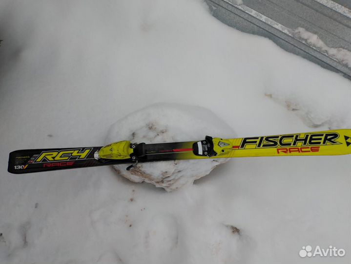 Горные лыжи детские 130 см fiscer RC 4 reis