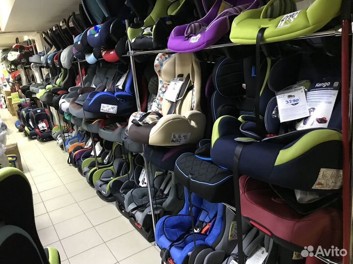 Автокресла 0-12лет Любые виды Много