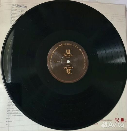 Виниловая пластинка Prince - Truth (Black Vinyl LP